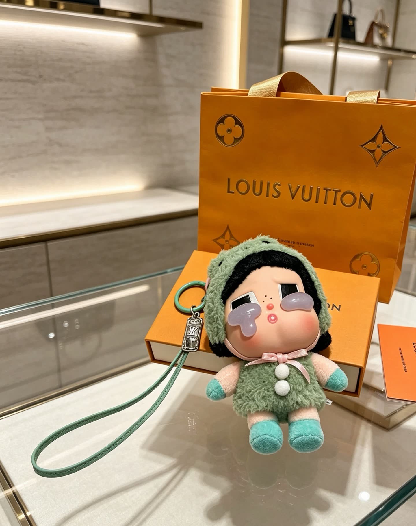 Louis Vuitton Doll Keychain